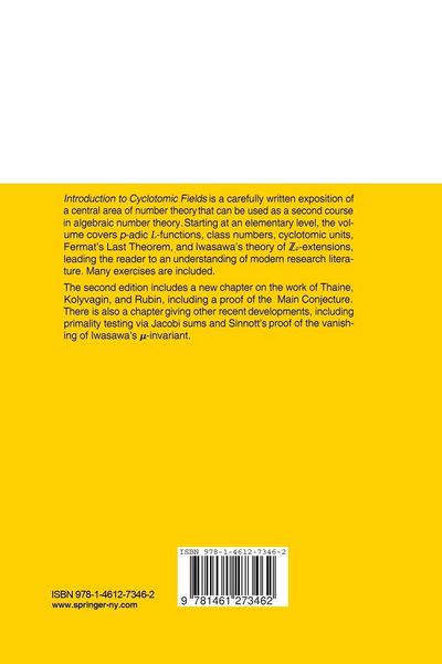 Produktbild: Introduction to Cyclotomic Fields