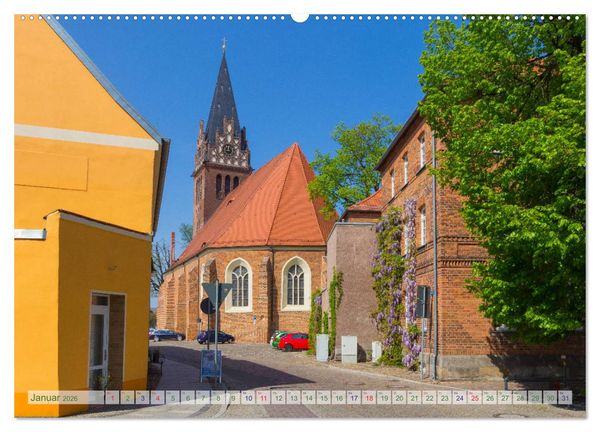 Produktbild: Bad Liebenwerda im Fr&uuml;hling (hochwertiger Premium Wandkalender 2026 DIN A2 quer), Kunstdruck in Hochglanz