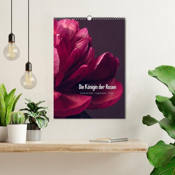 Produktbild: Die K&ouml;nigin der Rosen (Wandkalender 2026 DIN A3 hoch), CALVENDO Monatskalender