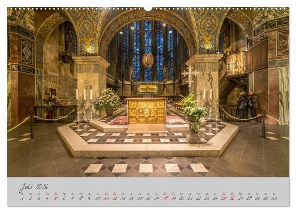 Produktbild: Aachen Die Kaiserstadt (hochwertiger Premium Wandkalender 2026 DIN A2 quer), Kunstdruck in Hochglanz