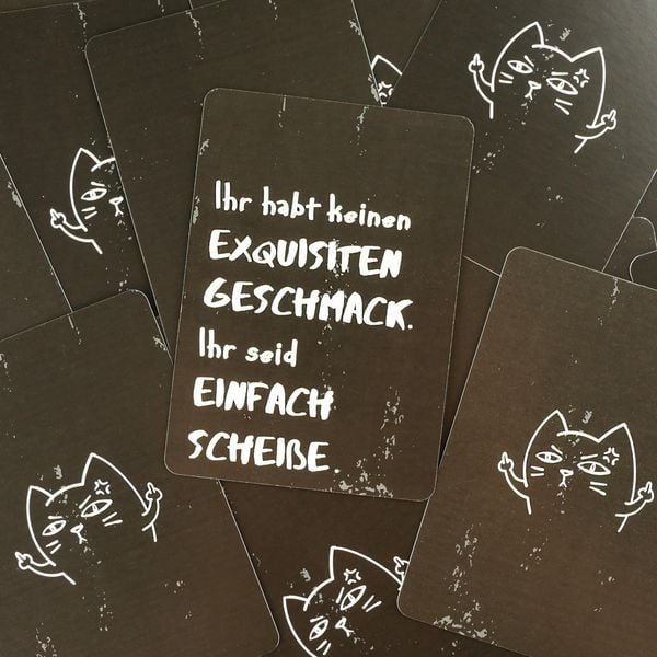 Produktbild: Ich hasse Menschen. Sehr. &ndash; 55 fiese Affirmationen f&uuml;r den Alltag unter Idioten