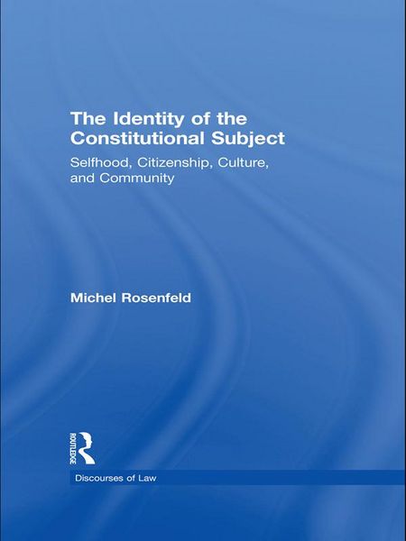 Produktbild: The Identity of the Constitutional Subject
