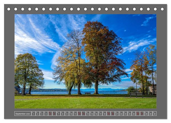 Produktbild: Impressionen vom Starnberger See II (Tischkalender 2026 DIN A5 quer), CALVENDO Monatskalender