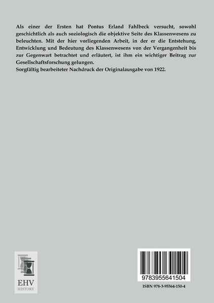 Produktbild: Die Klassen und die Gesellschaft