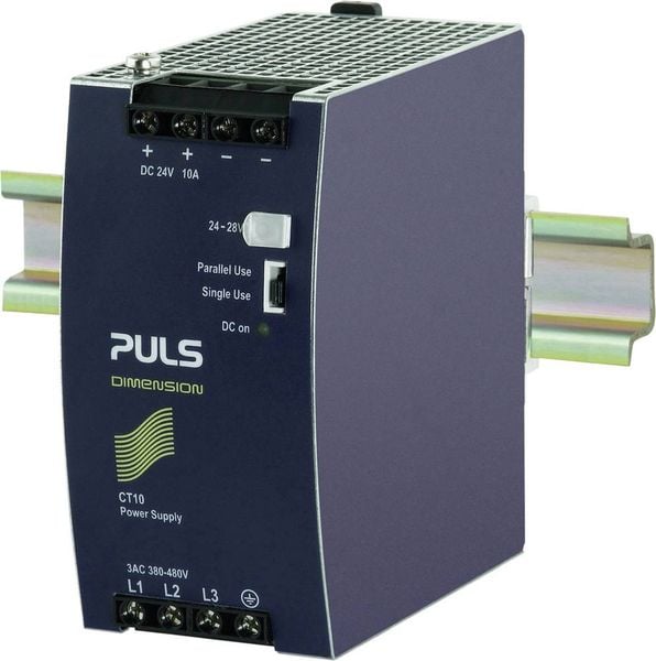 PULS DIMENSION CT10.241 Hutschienen-Netzteil (DIN-Rail) 24 V/DC 10 A 240 W Anzahl Ausgänge:1 x Inhalt 1 St.