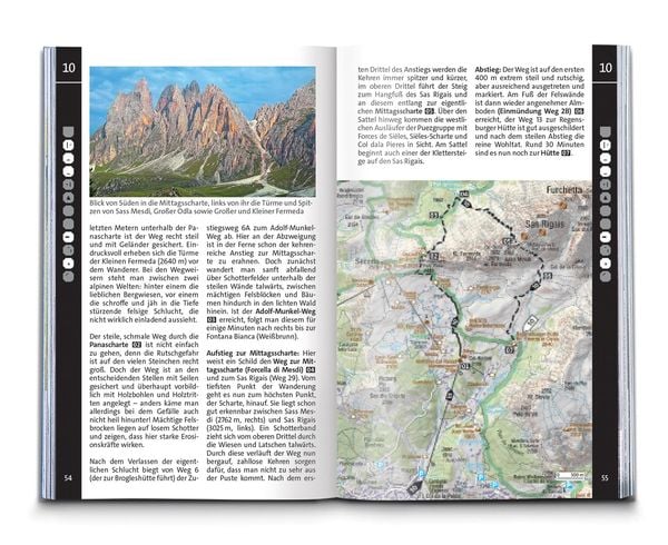 Produktbild: KOMPASS Wanderführer Grödental, Villnößtal, Seiser Alm, Herausragende Dolomiten, 55 Touren mit Extra-Tourenkarte