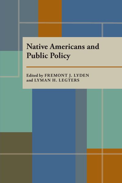 Produktbild: Native Americans and Public Policy