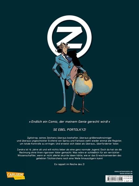 Produktbild: Spirou pr&auml;sentiert 1: Zyklotrop I: Die Tochter des Z