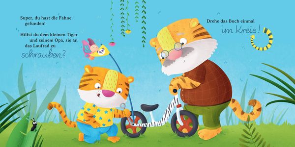Produktbild: Der kleine Tiger f&auml;hrt Laufrad