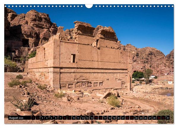 Produktbild: Petra - Jordanien (Wandkalender 2026 DIN A3 quer), CALVENDO Monatskalender