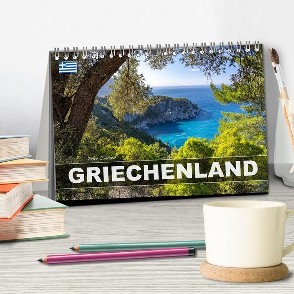 Produktbild: Griechenland (Tischkalender 2026 DIN A5 quer), CALVENDO Monatskalender