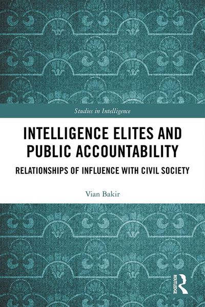 Produktbild: Intelligence Elites and Public Accountability