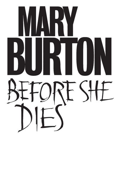 Produktbild: Before She Dies