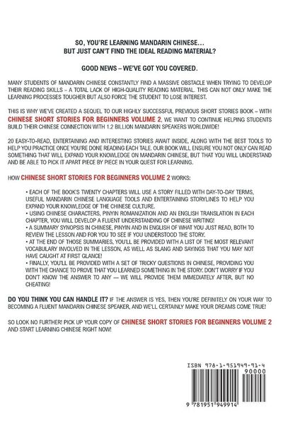 Produktbild: Chinese Short Stories for Beginners