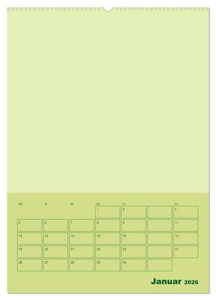 Produktbild: Bastel Terminkalender (Wandkalender 2026 DIN A2 hoch), CALVENDO Monatskalender