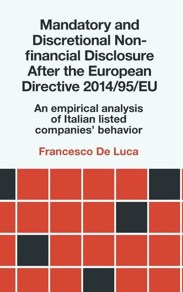 Produktbild: Mandatory and Discretional Non-financial Disclosure After the European Directive 2014/95/EU
