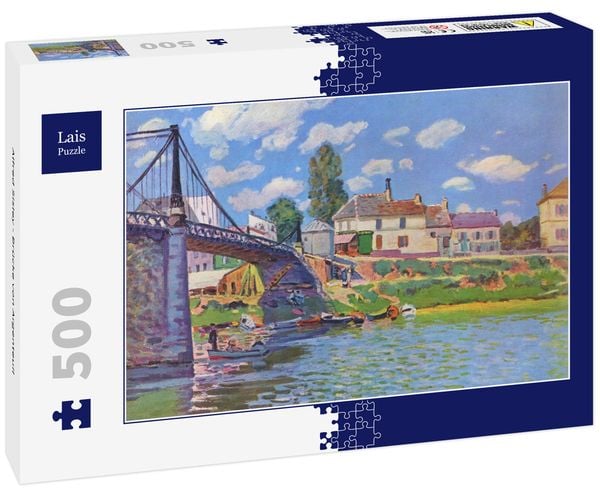 Produktbild: Lais Puzzle Alfred Sisley - Br&uuml;cke von Argenteuil 500 Teile