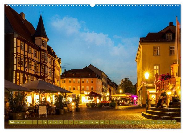 Fulda in Bildern - Das Herz Hessens (hochwertiger Premium Wandkalender 2025 DIN A2 quer), Kunstdruck in Hochglanz