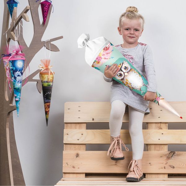 Produktbild: Motivschult&uuml;te 70 cm, Eule Lieselotte