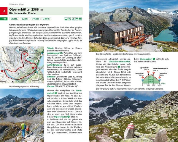 Produktbild: ROTHER Wanderbuch Leichte Wanderungen Zillertal - Achensee - Kaisergebirge - Kitzb&uuml;hel