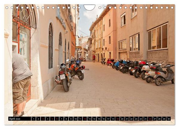 Produktbild: Pula Street (Wandkalender 2026 DIN A4 quer), CALVENDO Monatskalender