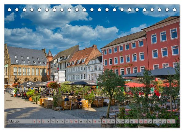 Produktbild: Streifzug durch Ostwestfalen (Tischkalender 2026 DIN A5 quer), CALVENDO Monatskalender