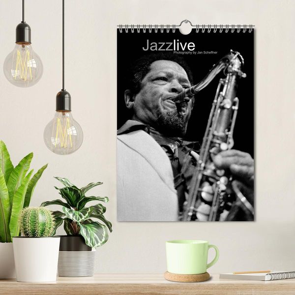 Produktbild: Jazz live (Wandkalender 2026 DIN A4 hoch), CALVENDO Monatskalender