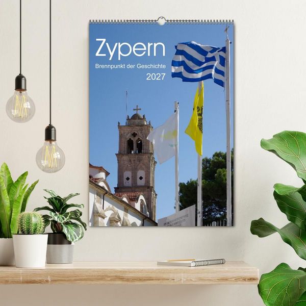 Produktbild: Zypern - Brennpunkt der Geschichte (Wandkalender 2027 DIN A2 hoch), CALVENDO Monatskalender