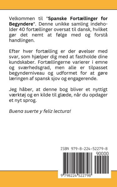 Produktbild: Spanske Fort&aelig;llinger for Begyndere