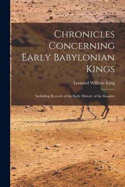 Produktbild: Chronicles Concerning Early Babylonian Kings