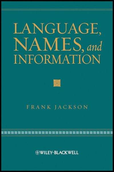 Produktbild: Language, Names, and Information