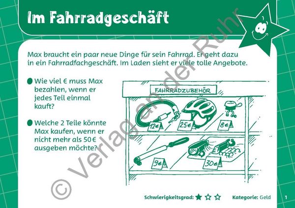 Produktbild: Unsere Sachaufgaben-Challenge &ndash; Klasse 3/4
