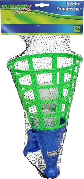 Outdoor Active Jumbo-Fangbecher mit 2 Bällen, Ø34cm