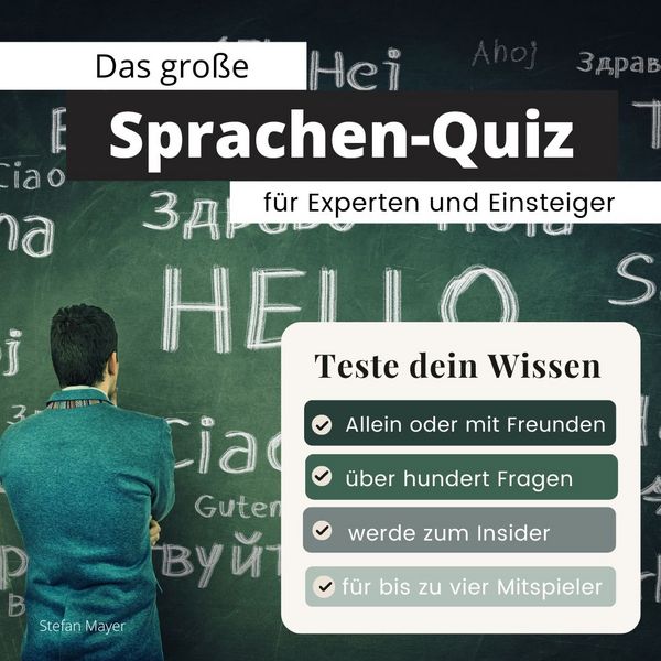Produktbild: Das gro&szlig;e Sprachen-Quiz f&uuml;r Experten und Einsteiger