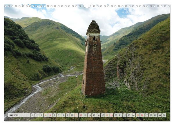 Produktbild: Sehnsucht Georgien (Wandkalender 2026 DIN A3 quer), CALVENDO Monatskalender