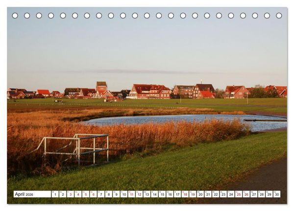 Produktbild: Insel Baltrum, Perle im Ostfriesischen Wattenmeer (Tischkalender 2026 DIN A5 quer), CALVENDO Monatskalender