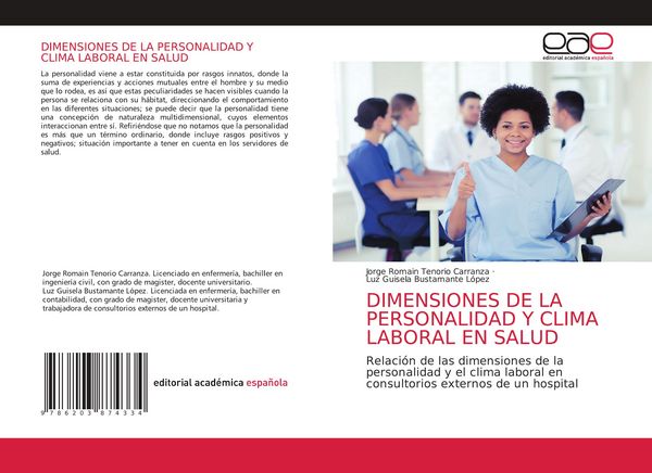 Produktbild: Dimensiones De La Personalidad Y Clima Laboral En Salud