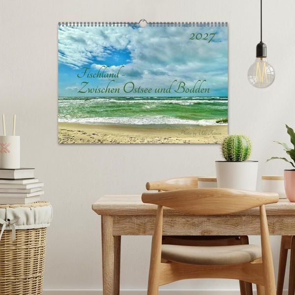 Produktbild: Fischland - Zwischen Ostsee und Bodden (Wandkalender 2027 DIN A3 quer), CALVENDO Monatskalender