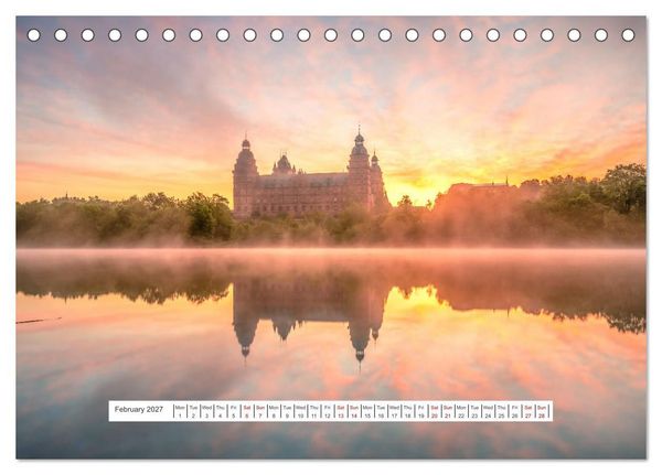 Produktbild: Germany dreamlike places (Desk Calendar 2027 DIN A5 landscape), CALVENDO 12 Month DeskCalendar