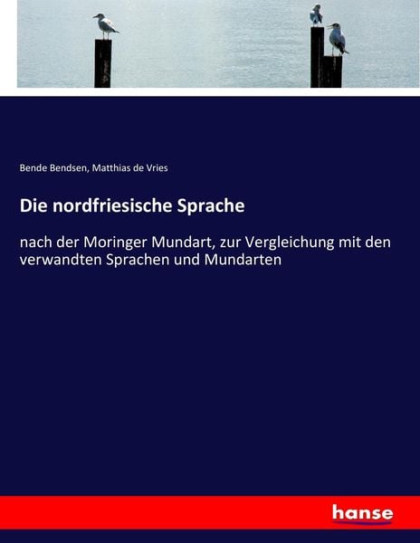 Die nordfriesische Sprache, Taschenbuch von Bende Bendsen , Matthias de Vries, Hansebooks, 9783743649163