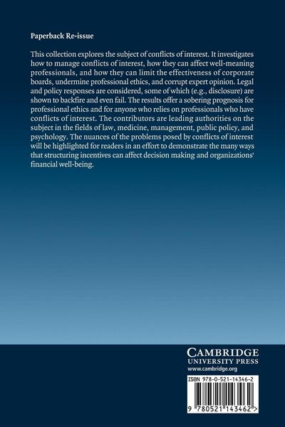 Produktbild: Conflicts of Interest