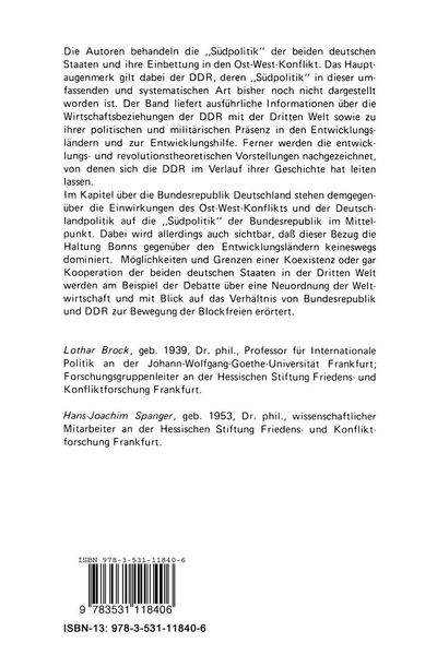 Produktbild: Die beiden deutschen Staaten in der Dritten Welt