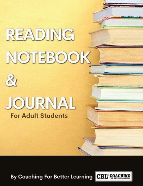 Produktbild: Reading Notebook and Journal For Adult Students