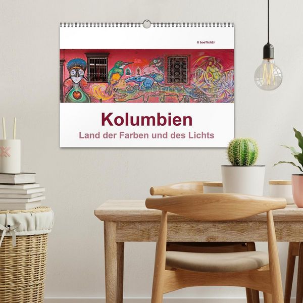 Produktbild: Kolumbien - Land der Farben und des Lichts (Wandkalender 2026 DIN A3 quer), CALVENDO Monatskalender