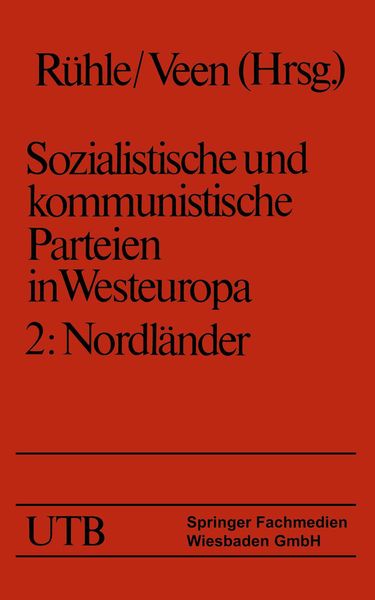 Produktbild: Sozialistische und kommunistische Parteien in Westeuropa. Band II: Nordl&auml;nder