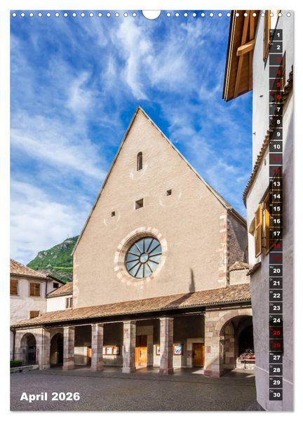 Produktbild: Stadtherz BOZEN (Wandkalender 2026 DIN A3 hoch), CALVENDO Monatskalender