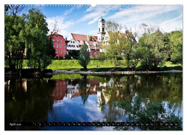 Produktbild: Romantisches Regensburg (hochwertiger Premium Wandkalender 2026 DIN A2 quer), Kunstdruck in Hochglanz