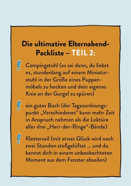 Produktbild: Survival Guide f&uuml;r den Elternabend