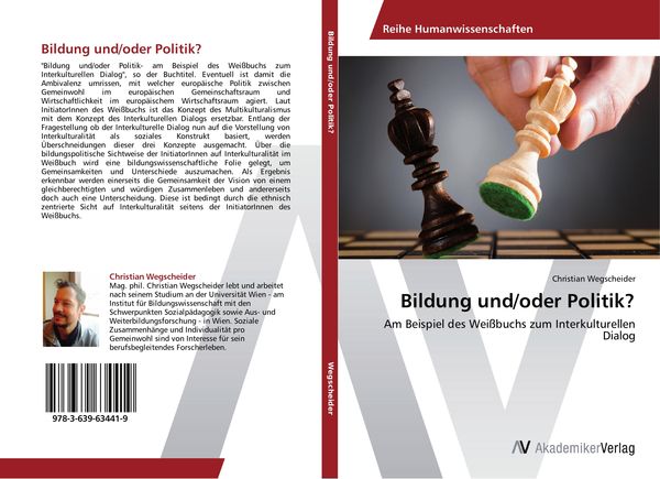 Bildung und/oder Politik?, Taschenbuch von Christian Wegscheider, AV Akademikerverlag, 9783639634419
