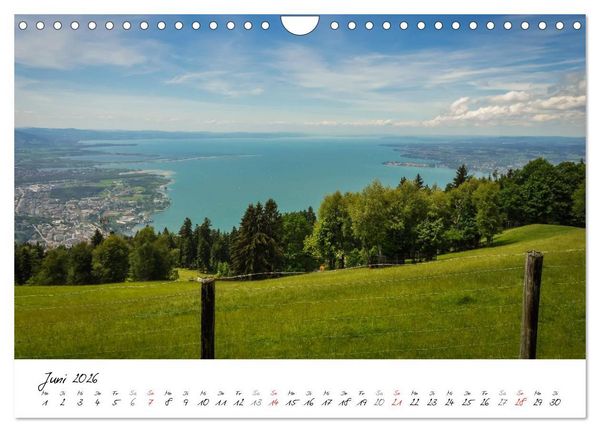Produktbild: Unterwegs am Bodensee (Wandkalender 2026 DIN A4 quer), CALVENDO Monatskalender